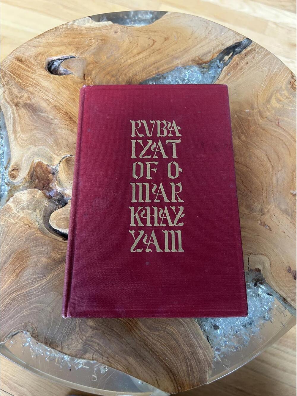 Rubaiyat of Omar Khayyam Hardcover Book from 1920’s